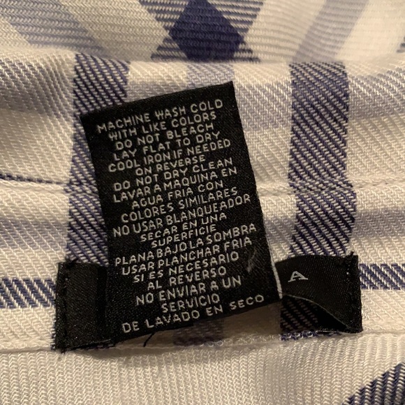 Max & Mia Long Sleeve Button Down Plaid Shirt - Picture 8 of 9